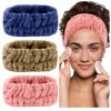 LAPOHI Fashion Headbands | Lapohi 3 Pack Microfiber Towel Headbands For Washing Face, Facial Headbands Makeup Headband Spa Headband Skincare Headband Fash Wash Headband For Women And Girls