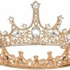 AOPRIE Fashion Headbands | Aoprie Crown For Women Gold Queen Crowns And Tiaras For Girls