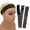 Atimiaza Fashion Headbands | Atimiaza 2 Pcs Elastic Bands For Wig, Lace Melting Band, Wig Band For Melting Lace, Melting Band For Lace Front, Melt Band For Lace Wigs, Edge Wrap To Lay Edges (Black, Pack Of 2)