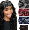 S&N Remille Fashion Headbands | S&N Remille Wide Boho Headbands For Women Extra Large Turban Headband Hairband Hair Twisted Knot Accessories 3 Pack