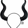 BEYOND MASQUERADE B Fashion Headbands | Beyond Masquerade B Black Dragon Horns Maleficent Horns Headband Devil Animal Antler Women Halloween Costume Headdress Headpiece Maleficent Headband