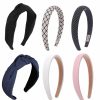 Kimikoo Fashion Headbands | Kimikoo 10 Pcs Headbands For Women Non Slip Headbands Pearl Headbands Girls Hair Accessories For Women Plastic Headbands Thin Headbands For Girls