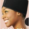 DONNA Fashion Headbands | Donna Extra Firm Mesh Wrap 22.5\" X 4.5'\", Headband For Women, Mesh Wrap For Women'S Hair For Face Wash For Makeup Hair Accessories Headbands Black Color