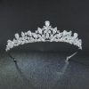 SEPBRIDALS Fashion Headbands | Sepbridals Cubic Zirconia Cz Wedding Bride Crown Tiara Headband Hair Jewelry Accessories Hg0056