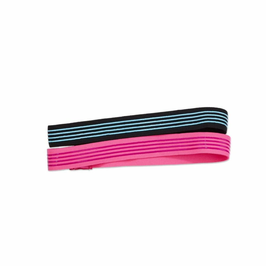 CONAIR Fashion Headbands | Scunci Everyday And Active No Slip Grip Contrast Silicone Waistband Headwraps,2 Ct