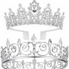 AOPRIE Fashion Headbands | Aoprie King & Queen Artemis Tiara And Crown For Women Men Crystal