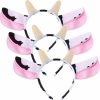 WILLBOND Fashion Headbands | Willbond 3 Pack Cow Headband Cosplay Cow Ear Headband Girl Adult Fancy Dress Accessory (Cow)