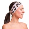 GRACE & COMPANY Fashion Headbands | Grace & Company Spa Headband - Lightweight, Absorbent & Breathable Makeup Headband. Performance Micro-Cotton Headband For Washing Face, Facials, Applying Make-Up & Skincare - Casablanca