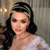 WONRLUA Fashion Headbands | Wonrlua Rhinestone Bridal Headband, Wedding Headpiece For Bride, Wedding Hair Accessories For Brides(Silver)