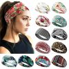 AKTVSHOW Fashion Headbands | Aktvshow 12 Pack Boho Headbands For Women Non Slip, Wide Women Headbands For Hair Fashion,Elastic Hair Bands For Women'S Hair Yoga Workout Sweat Bands Headband For Women Trendy Hair Accessories