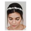 SWEETV Fashion Headbands | Sweetv Rhinestone Bridal Headband Silver Wedding Headpiece For Bride Crystal Bridal Hair Pieces For Wedding Hair Accessories For Women Girl