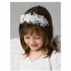 SWEETV Fashion Headbands | Sweetv Flower Girl Headpiece For Wedding Communion Headpiece For Girls Princess Headband For Girls Hair Accessories For Birthday Party