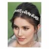 SWEETV Fashion Headbands | Sweetv Bridal Headpiece For Wedding Silver Crystal Bridal Hair Accessories For Wedding Headband For Women Hair Pieces