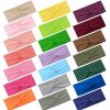 FEQO Fashion Headbands | Feqo 21 Pieces Stretchy Headbands For Women Twist Headband Wide Turban Headband Elastic Fabric Headband Colorful Hair Wrap Workout Sport Yoga Headbands