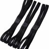 Shappy Fashion Headbands | Shappy 3 Pieces Double-Straps Sport Headbands Elastic Hairband Non-Slip Sweatband For Women Or Men, Black