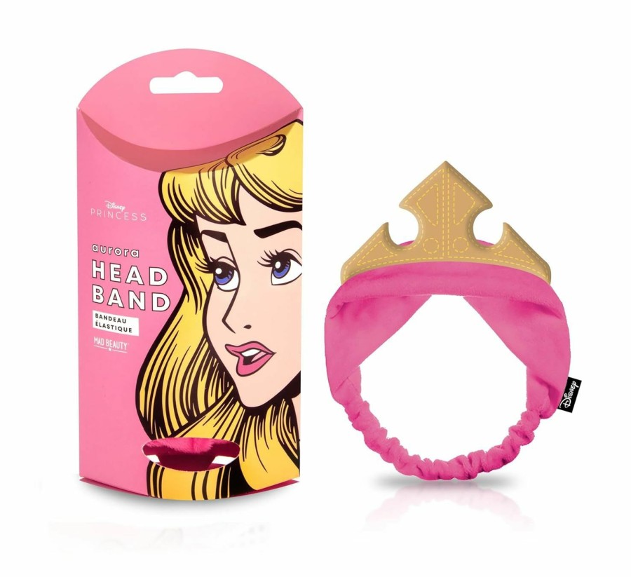 Amazon Fashion Headbands | Mad Beauty Disney Princess Aurora Headband | Cruelty-Free Cosmetics |Use While Doing Make-Up, Applying Creams, Face Masks | Skincare Gifts For Women, Adults, And Kids