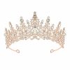 CURASA Fashion Headbands | Curasa Green Crown Princess For Women Elegant Tiaras For Women Crystal Crown With Comb Gorgeous Hair Accessories For Women Birthday Party Halloween Wedding Prom