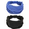 GiLi Fashion Headbands | Gili 6 Pack Wide Headbands For Women Non Slip Soft Elastic Hair Bands Yoga Running Sports Workout Gym Head Wraps, Knotted Cotton Cloth African Turbans Bandana (With 6 Pcs Hair Ties)