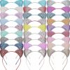 Janinka Fashion Headbands | Janinka 30 Pcs Cat Ears Headband For Girls Glitter Sequin Cat Hairbands Shiny Kitty Headband Hair Metal Hoop Hair Accessories For Women Girls Daily Wearing Birthday Party Decoration