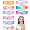 Waydress Fashion Headbands | Waydress 9 Pieces Tie Dye Knotted Headband For Girls Rainbow Spa Headbands Stretch Headbands Elastic Washing Face Hair Bands For Girls Tie Dye Head Band Hair Accessories For Girls