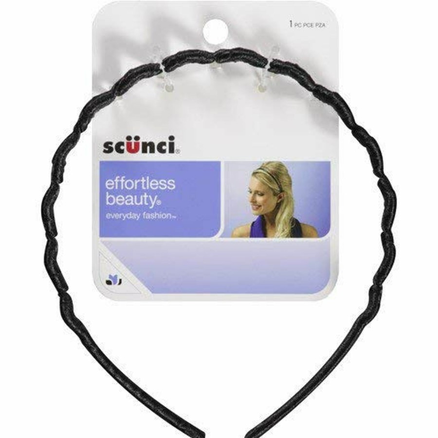 CONAIR Fashion Headbands | Scunci Effortless Beauty Fashion Headband (Colors Vary)