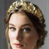 Chargances Fashion Headbands | Chargances Bride Weddinq Crystal Crown Silver Crown Pearl Tiara Bridal Headpiece Headband Taira For Wedding Hair Accessory Queen Crown Wedding Hair Piece Head Piece