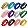 WEBGGER Fashion Headbands | Webgger 12 Pack Sequin Headbands Elastic Stretch Sparkly Fashion Headband For Teens Girls Women Hairband Sport Head Band Party Favors Muticolored