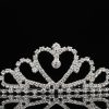 Lovely Shop Fashion Headbands | Lovelyshop Mini Heart Rhinestone Tiara For Wedding Bride Prom Birthday Pegeant Prinecess Party