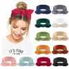 Jesries Fashion Headbands | Jesries Headbands For Women Non Slip Hair Bands With Bows Rabbit Ears Workout Running Sport Sweat Elastic Hair Wrap For Girls Hair Accessories 12 Pack