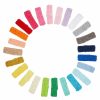 Juvale Fashion Headbands | Juvale 24 Pack Crochet Headbands For Kids, Teens, Hair Accessories For Girls, 24 Assorted Colors (1.6 X 5.6 In)