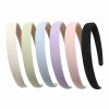 Cuizhiyu Fashion Headbands | Solid Simple Headbands For Women 0.7Inch Plain Soft Fabric Hairbands No Slip Fashion Cute Hair Bands For Girls Pack Of 6 (Color B)