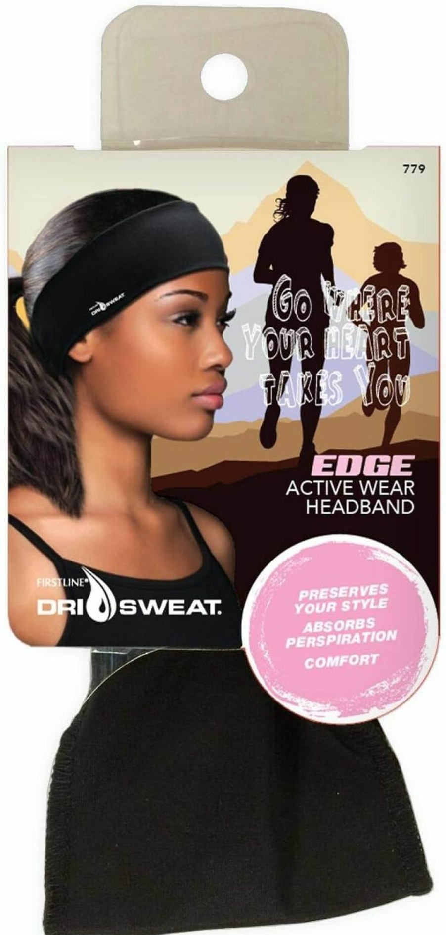 Dri Sweat Fashion Headbands | Dri Sweat Edge Edge Active Wear Headband - 779-72