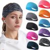 DASUTA Fashion Headbands | Dasuta Workout Headbands For Women Sports Sweatbands Yoga Hairbands For Fitness Elastic Athletic Non Slip Wicking Headscarf For Men Womens And Girls 10 Pcs