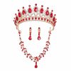 Geurlev Fashion Headbands | Geurlev Tiaras And Crowns For Women,Tiaras Earrings Necklace, Crystal Bridal Jewelry Set, Costume Party Halloween Prom Pageant Jewelry For Women Girls